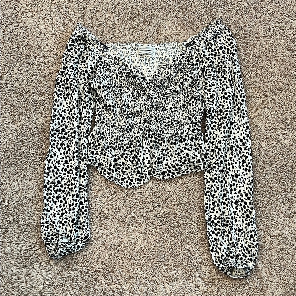 Leopard Print Women's Top